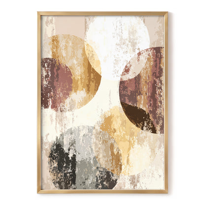 Neutral Terracotta Abstract Wall Art