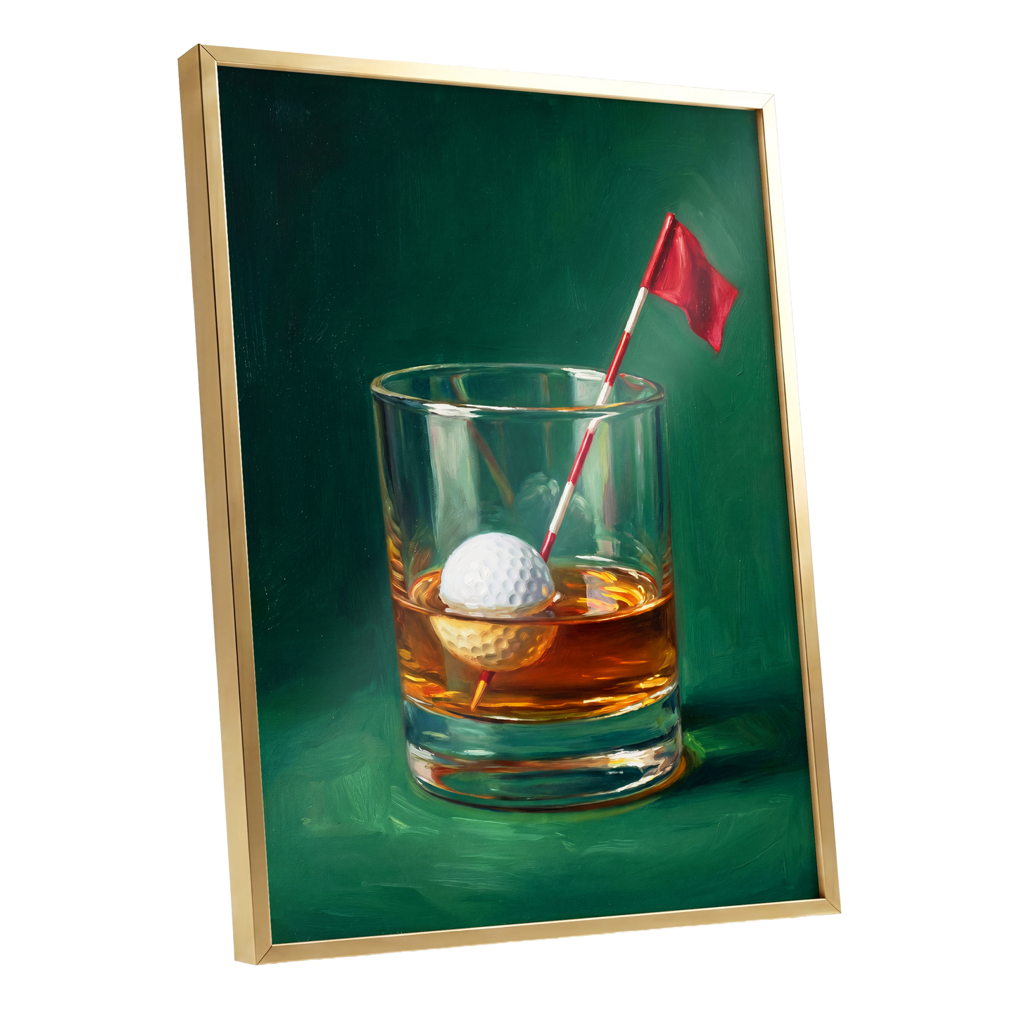 Whiskey Golf Glass