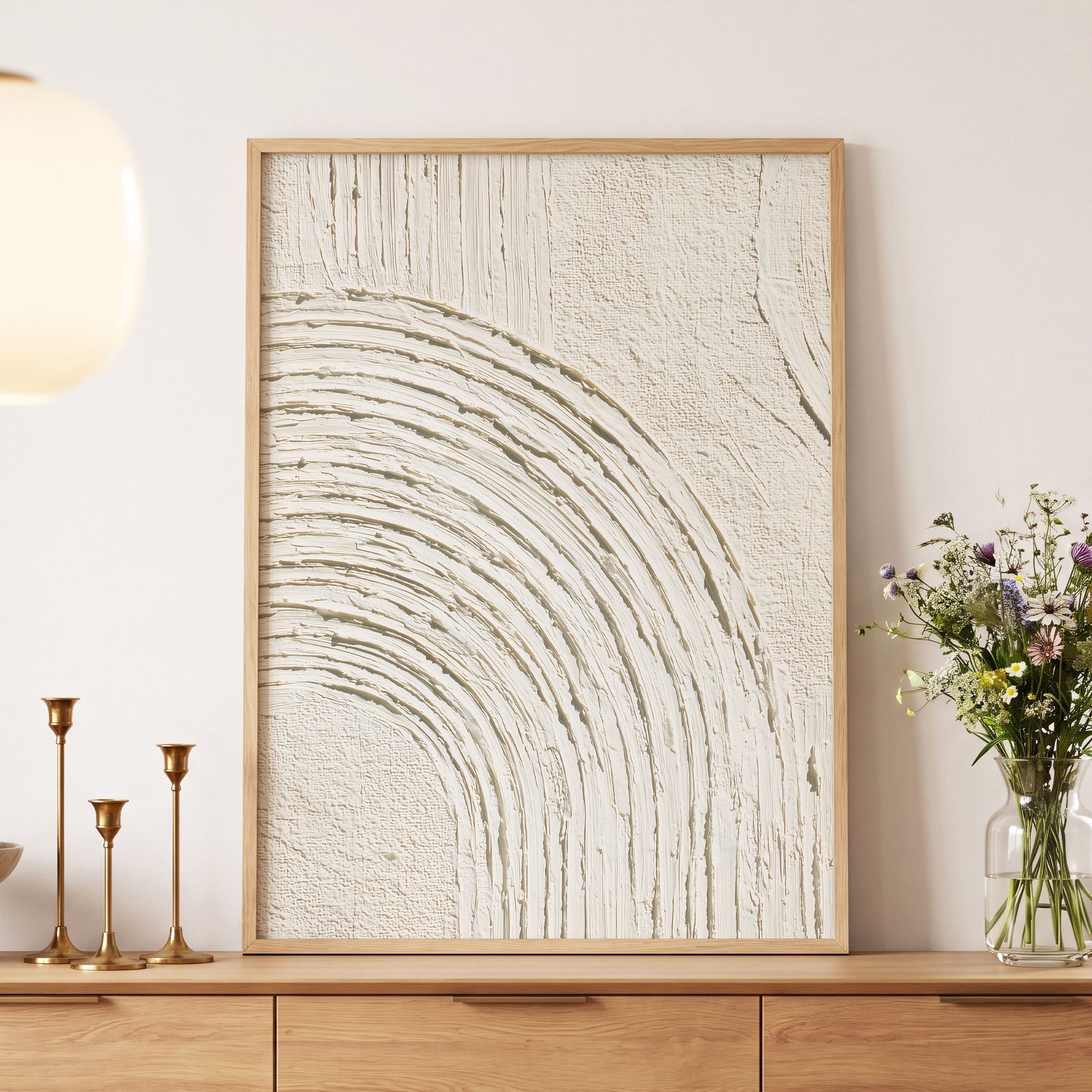 Soft Ivory Arch Texture