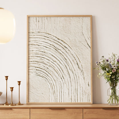 Soft Ivory Arch Texture
