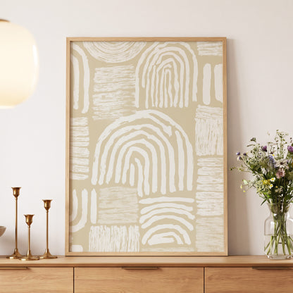 Neutral Boho Arches