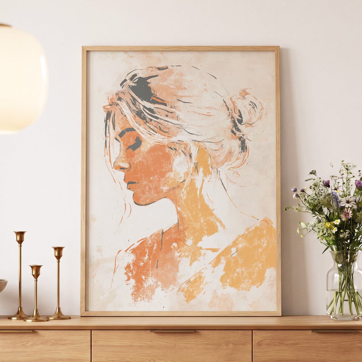 Warm Abstract Woman