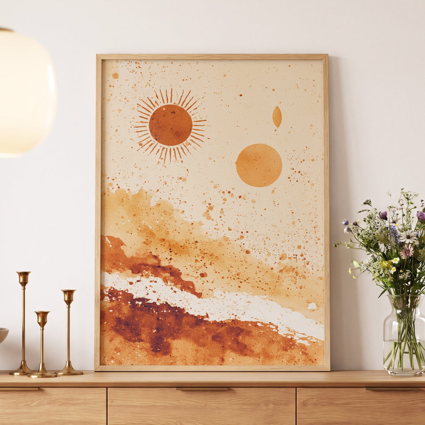 Desert Sun Landscape