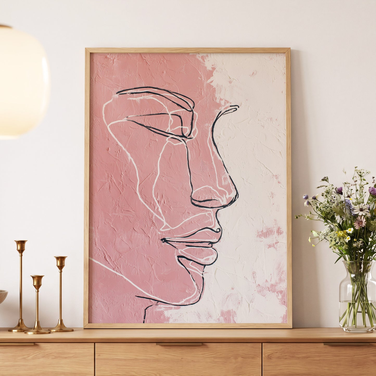 Blush Contour Portrait