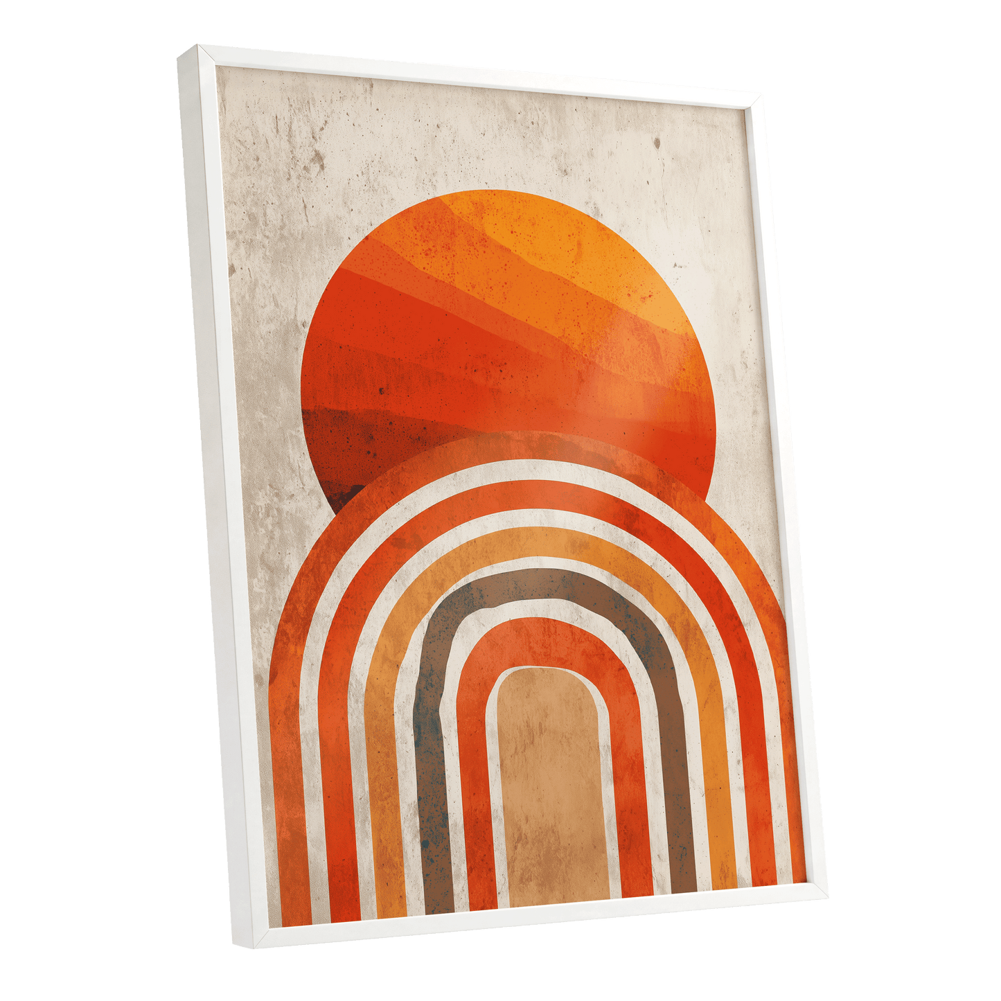Retro Sunset Arches