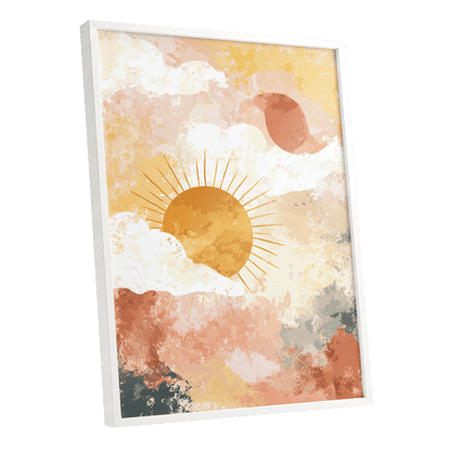 Pastel Sunrise Clouds