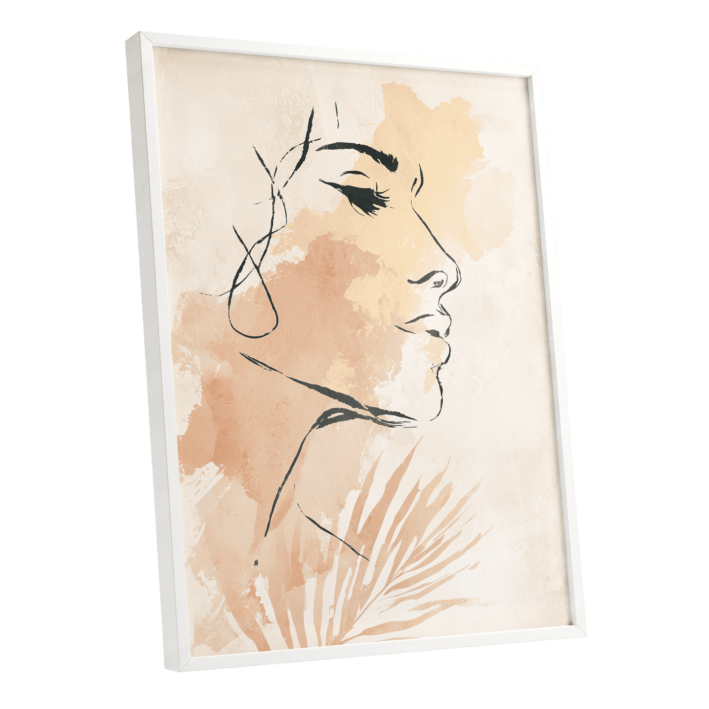 Pastel Feminine Line Art