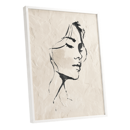 Minimal Woman Portrait