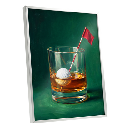 Whiskey Golf Glass