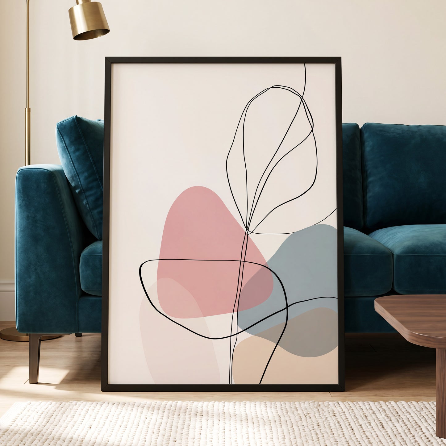 Pastel Botanical Lines