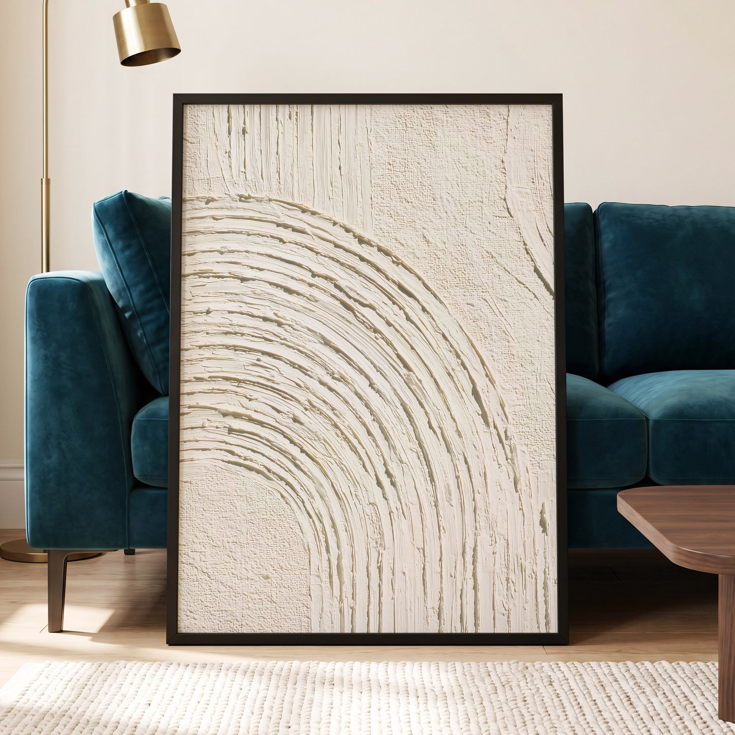 Soft Ivory Arch Texture