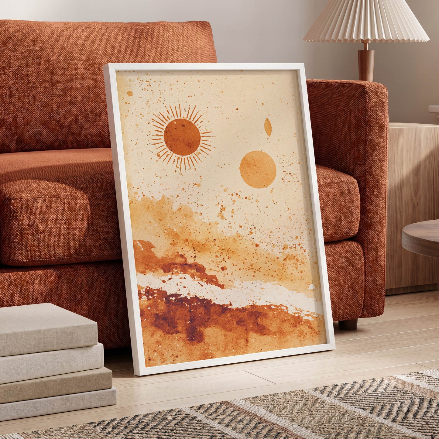 Desert Sun Landscape