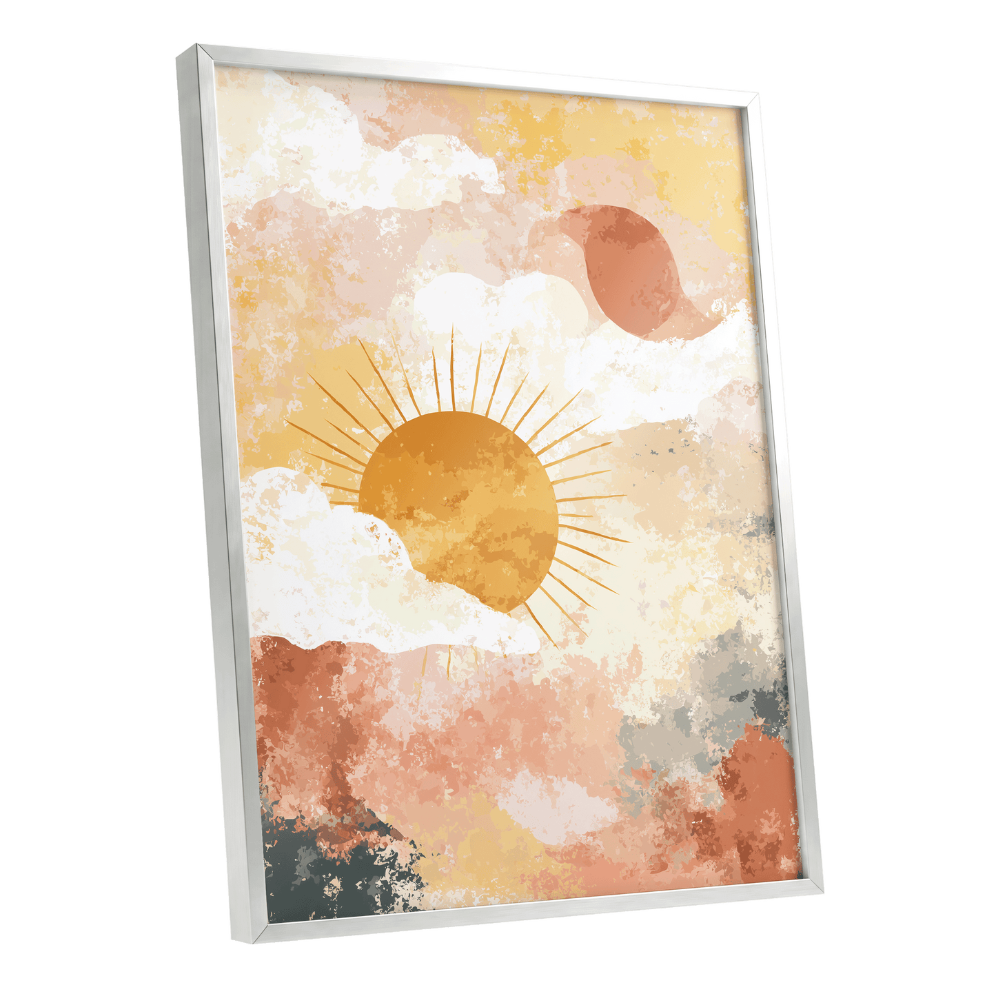 Pastel Sunrise Clouds