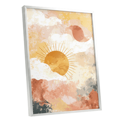 Pastel Sunrise Clouds
