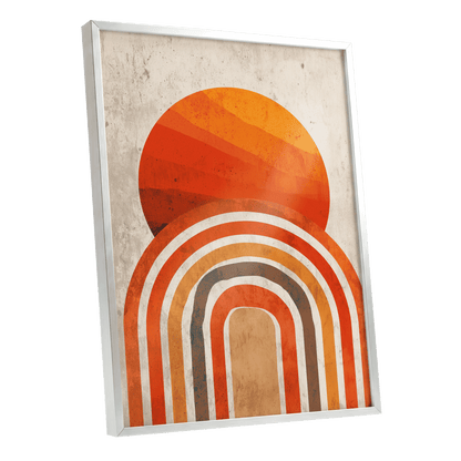 Retro Sunset Arches