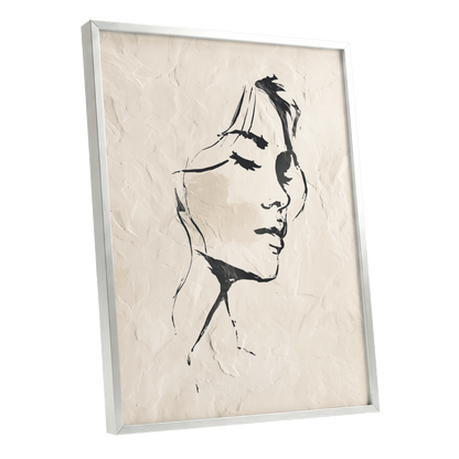 Minimal Woman Portrait