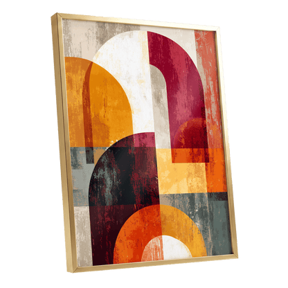 Bold Autumn Geometry