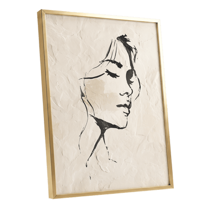 Minimal Woman Portrait