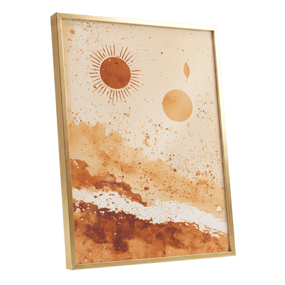 Desert Sun Landscape