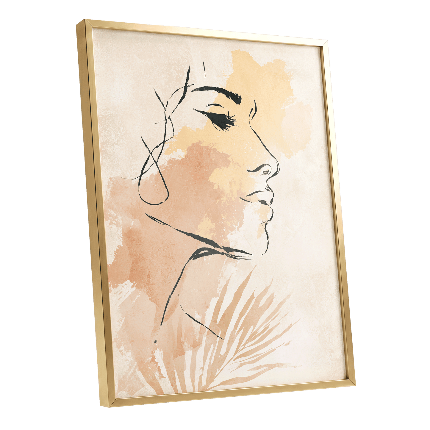 Pastel Feminine Line Art