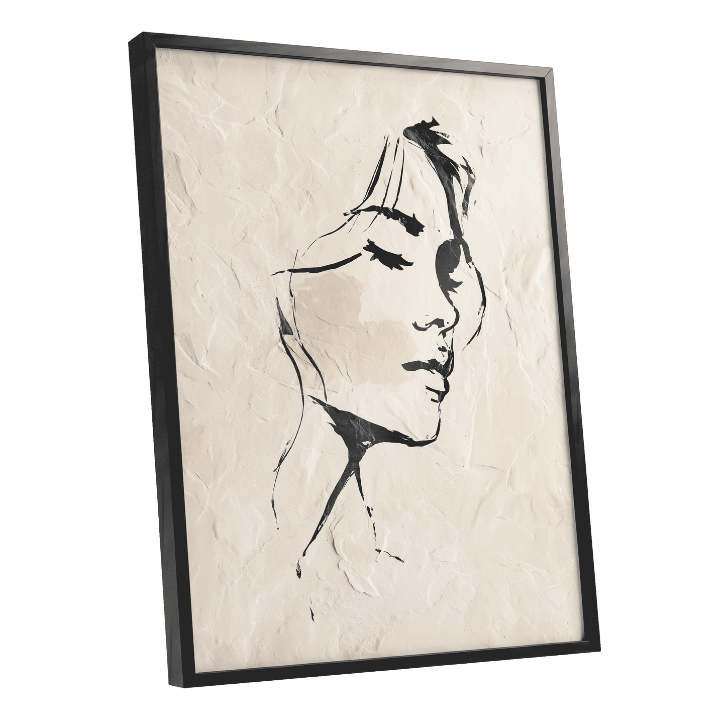 Minimal Woman Portrait