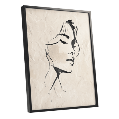 Minimal Woman Portrait
