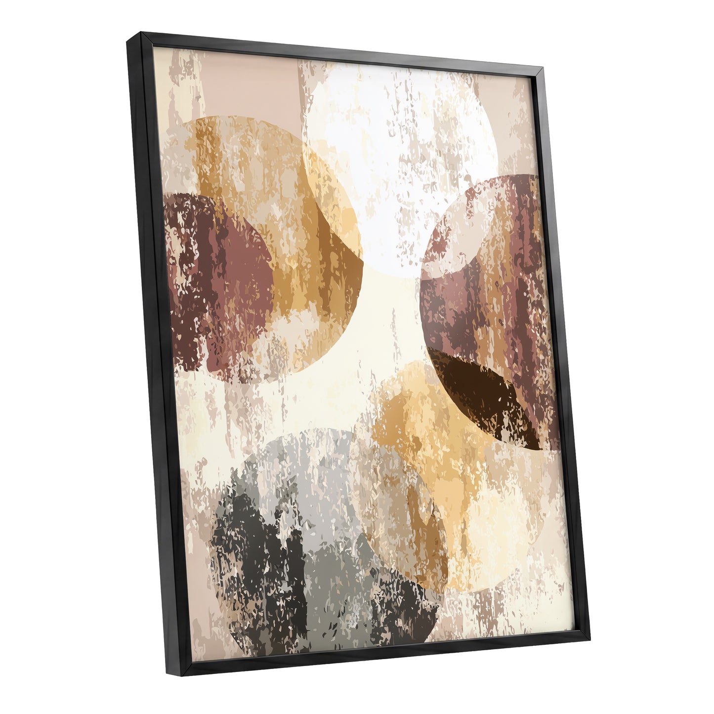 Neutral Terracotta Abstract Wall Art