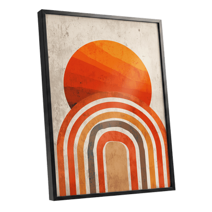 Retro Sunset Arches