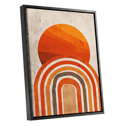 Retro Sunset Arches