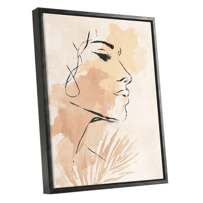 Pastel Feminine Line Art