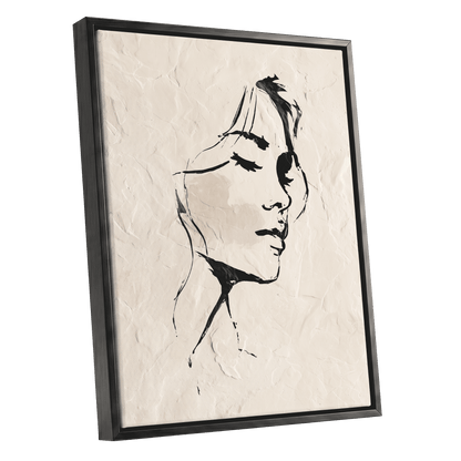 Minimal Woman Portrait