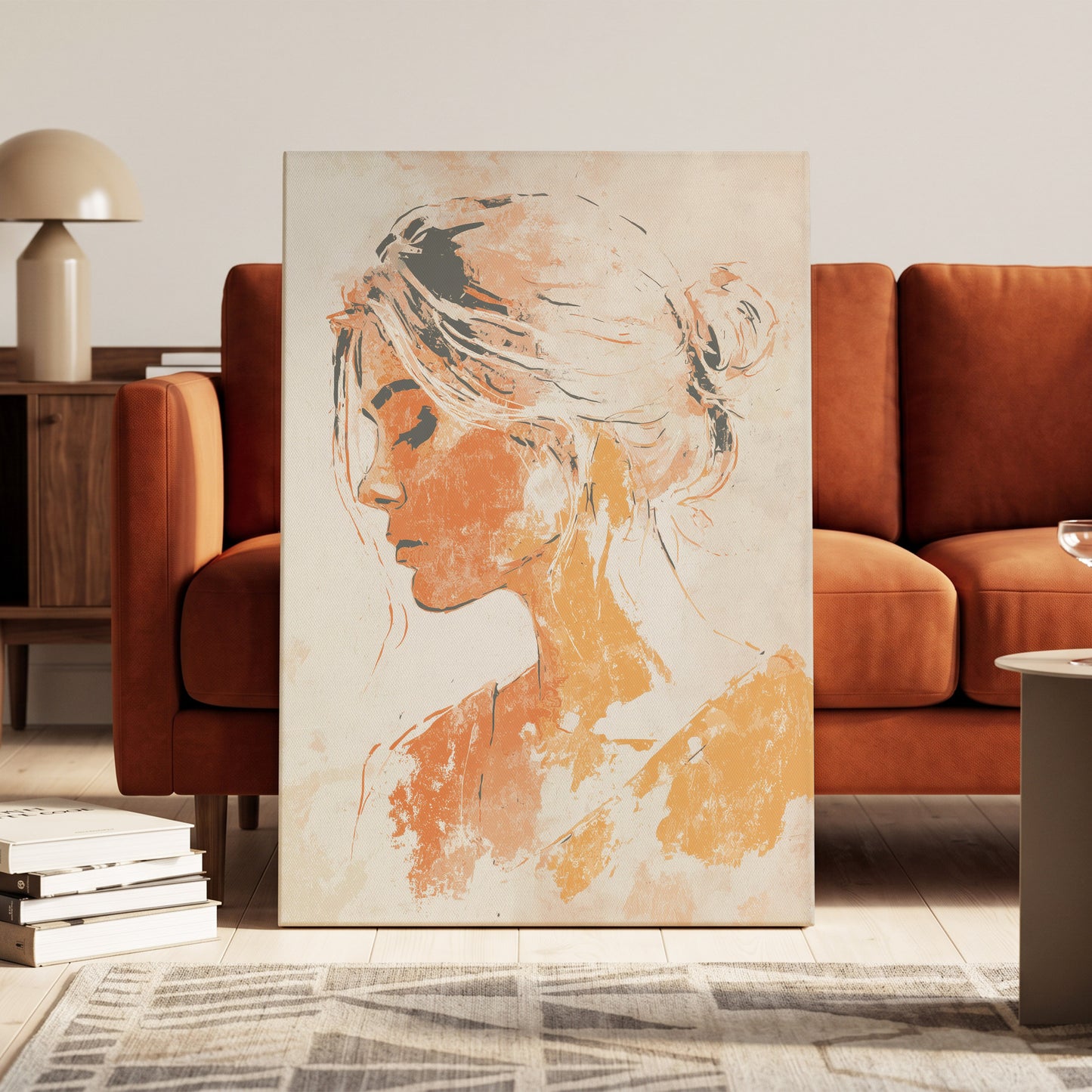 Warm Abstract Woman