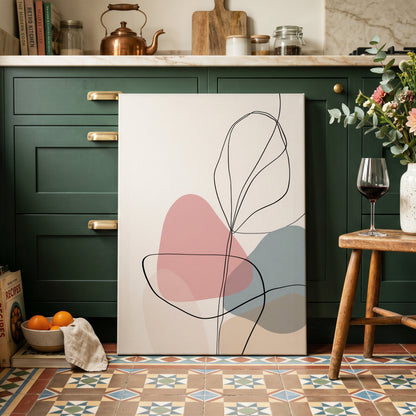 Pastel Botanical Lines