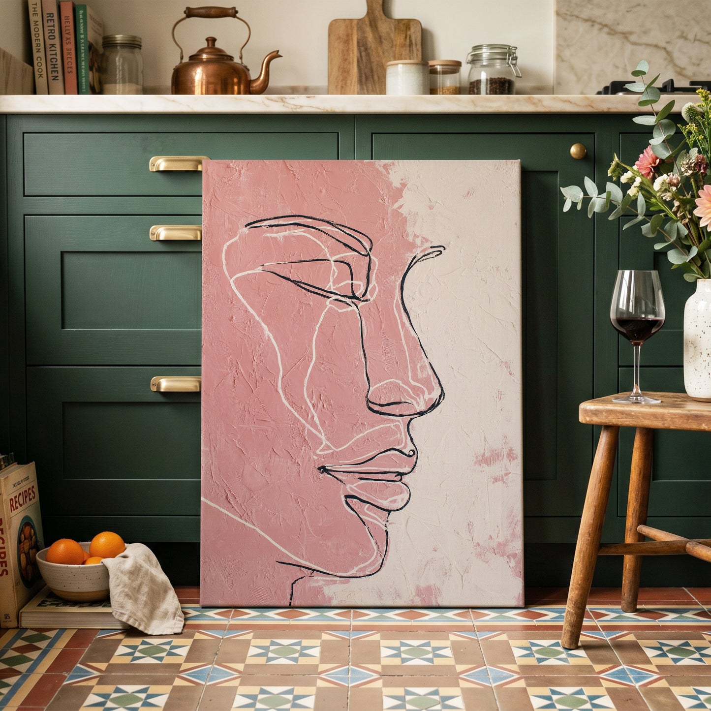 Blush Contour Portrait