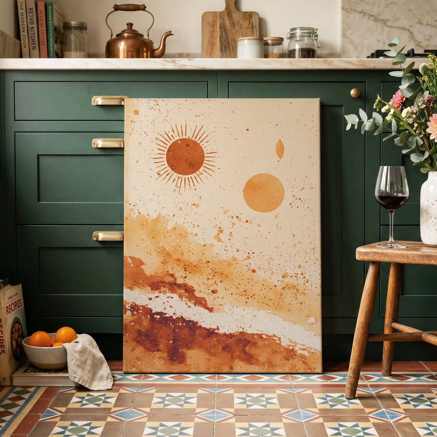 Desert Sun Landscape