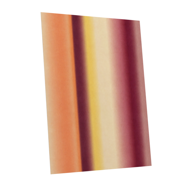 Amber Blush, orange, yellow, beige abstract wall art shown as a unframed poster wall art print