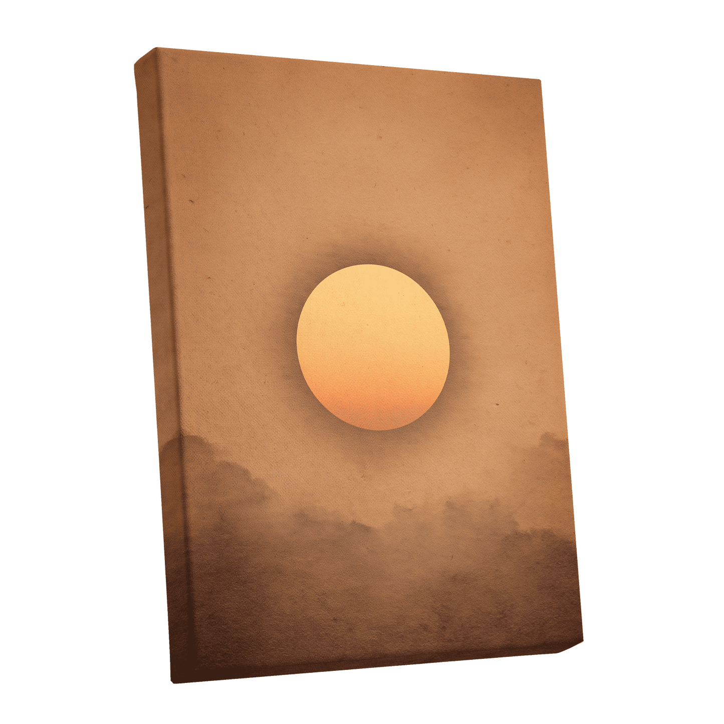 Amber Horizon – stretched canvas option