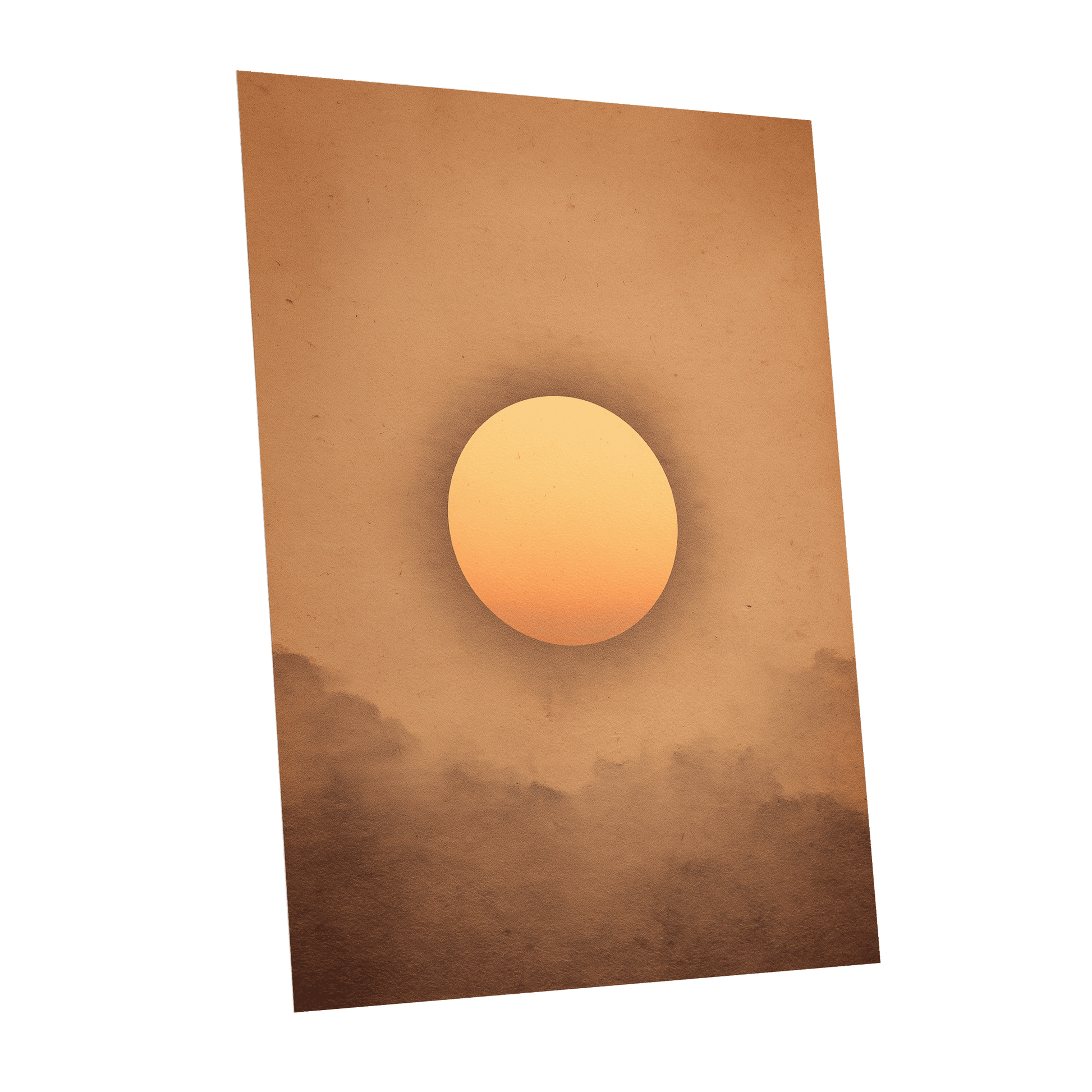 Amber Horizon – unframed poster option