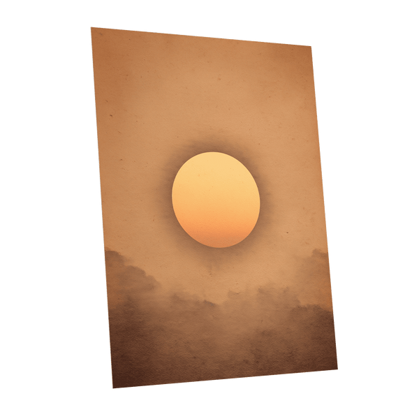 Amber Horizon – unframed poster option