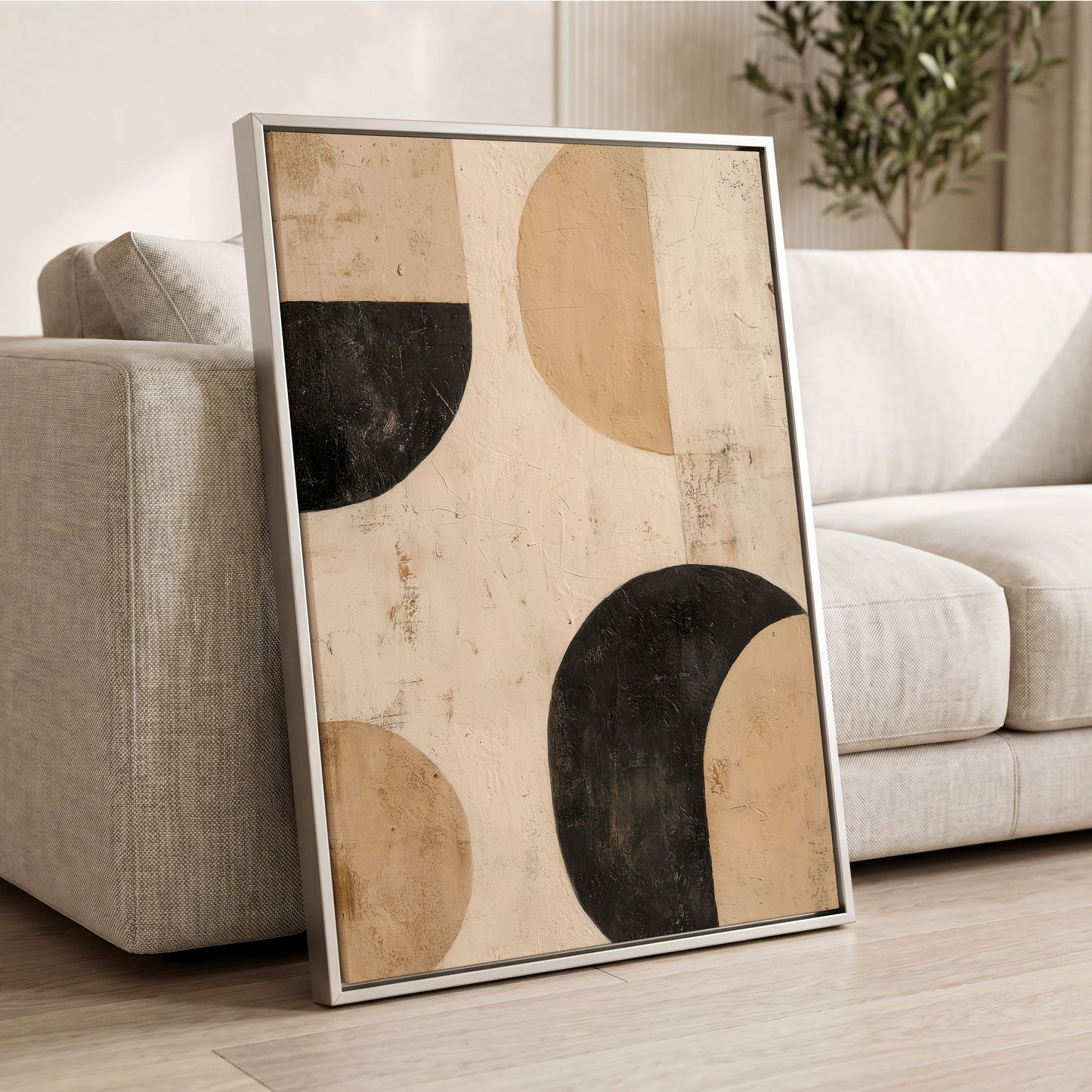 Arched Equilibrium – wall art displayed in a styled interior, gallery view 2
