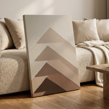 Ascending Earth – canvas wall art in a styled interior, gallery view 1