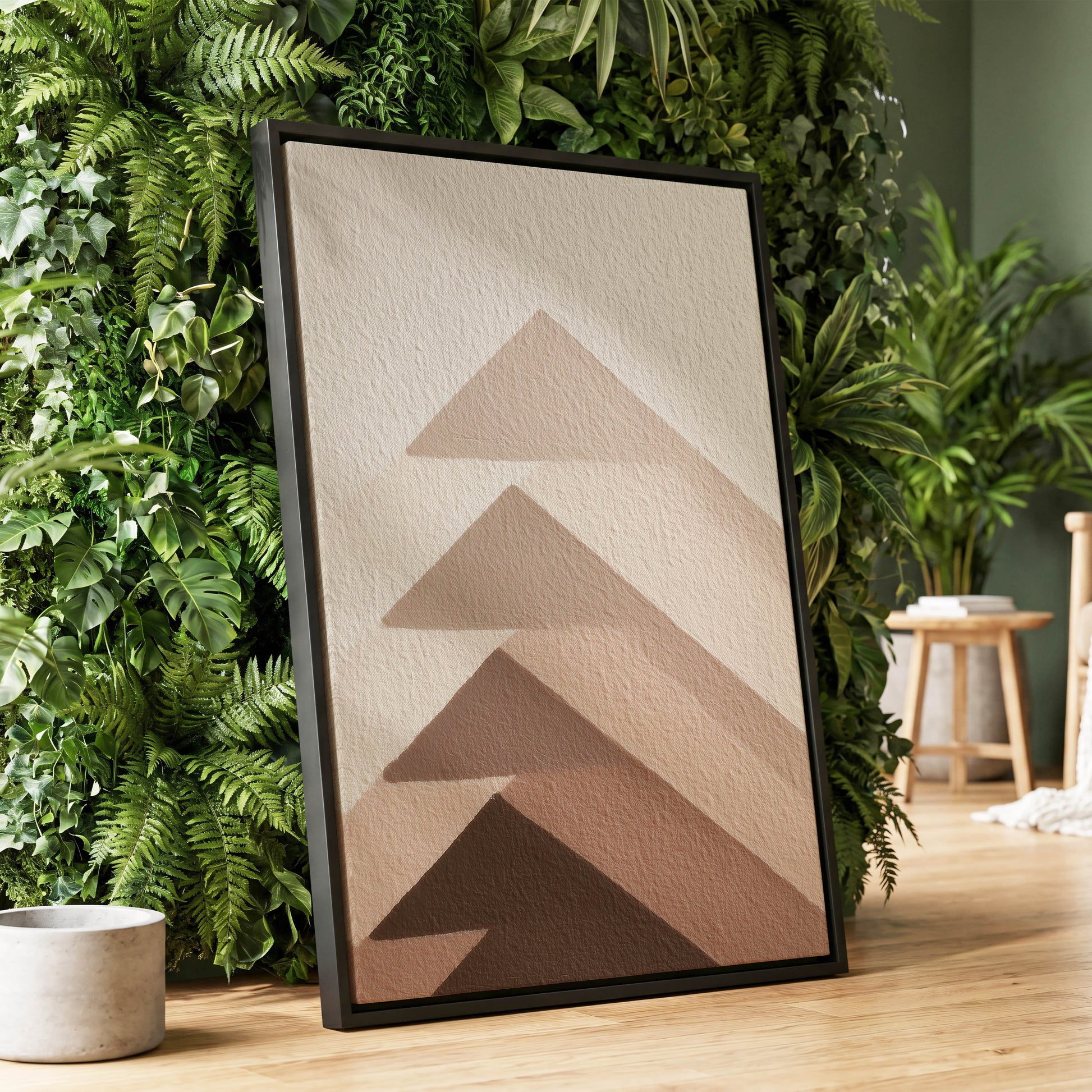 Ascending Earth – wall art displayed in a styled interior, gallery view 1