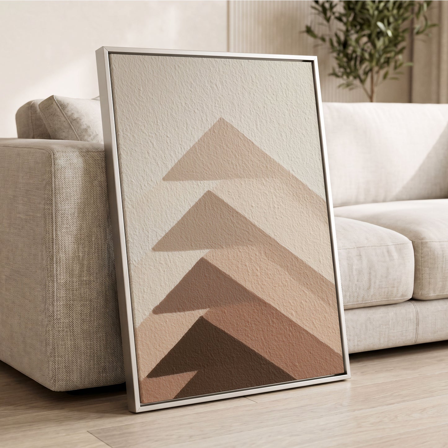 Ascending Earth – wall art displayed in a styled interior, gallery view 2