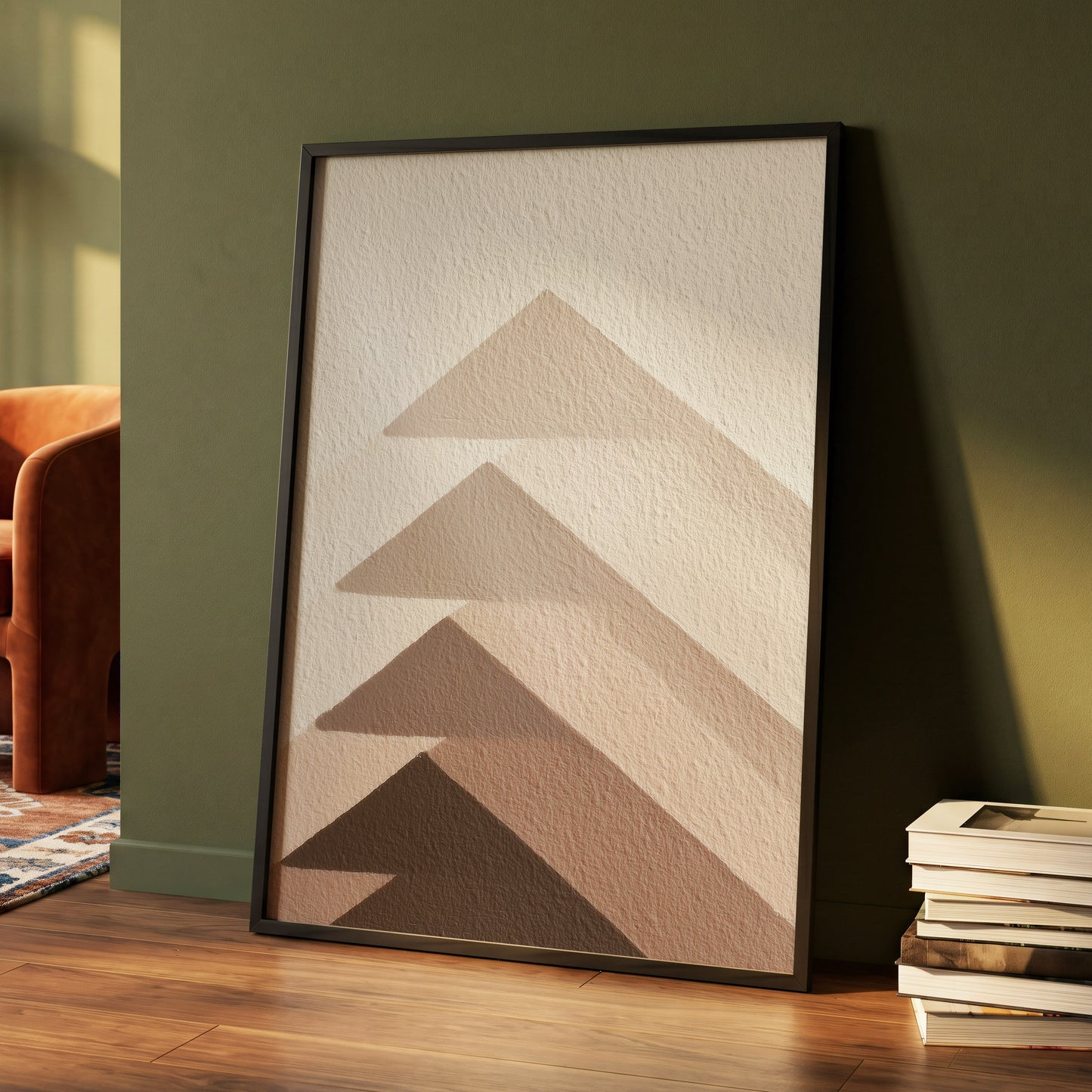 Ascending Earth – wall art displayed in a styled interior, gallery view 4