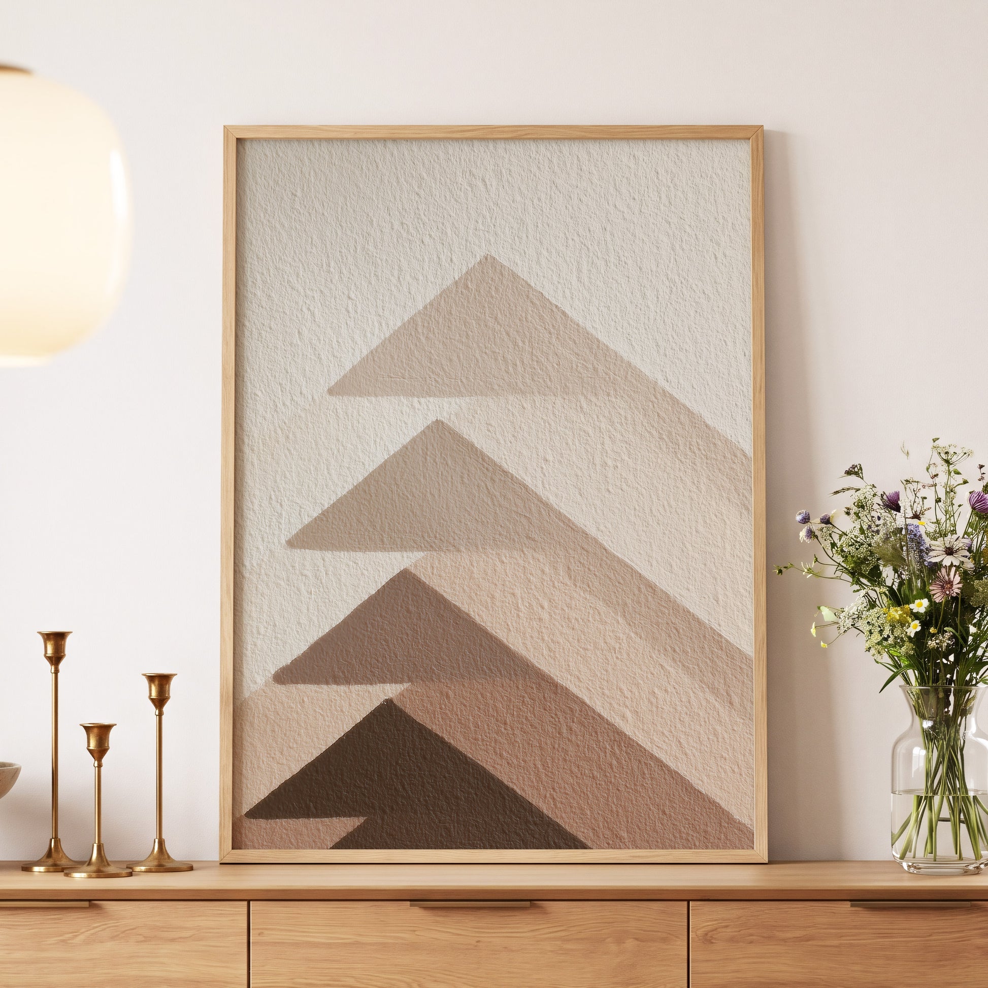Ascending Earth – wall art displayed in a styled interior, gallery view 5