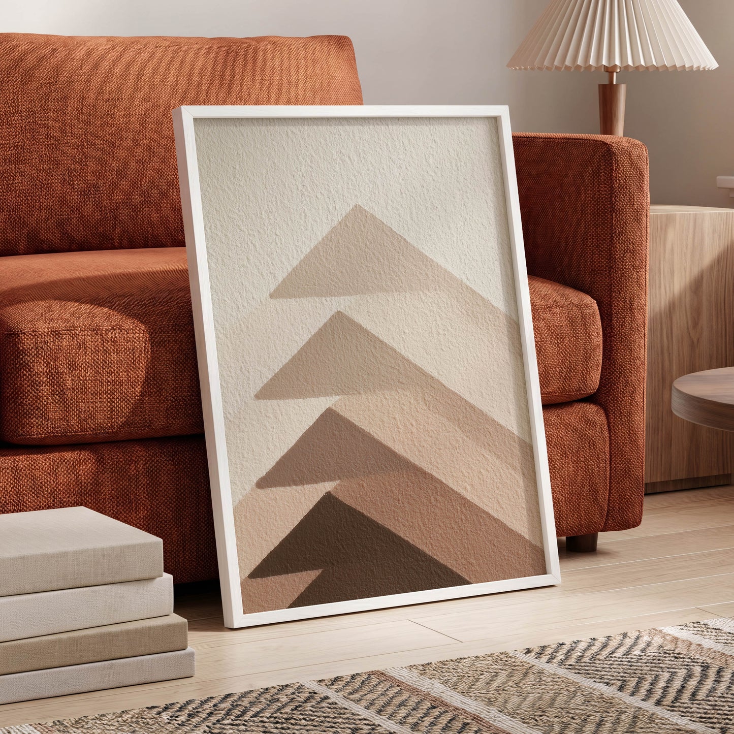Ascending Earth – wall art displayed in a styled interior, gallery view 6