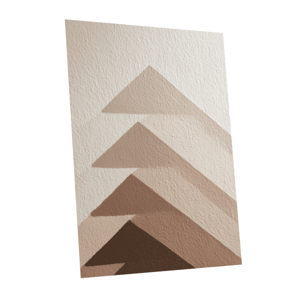Ascending Earth – unframed poster option