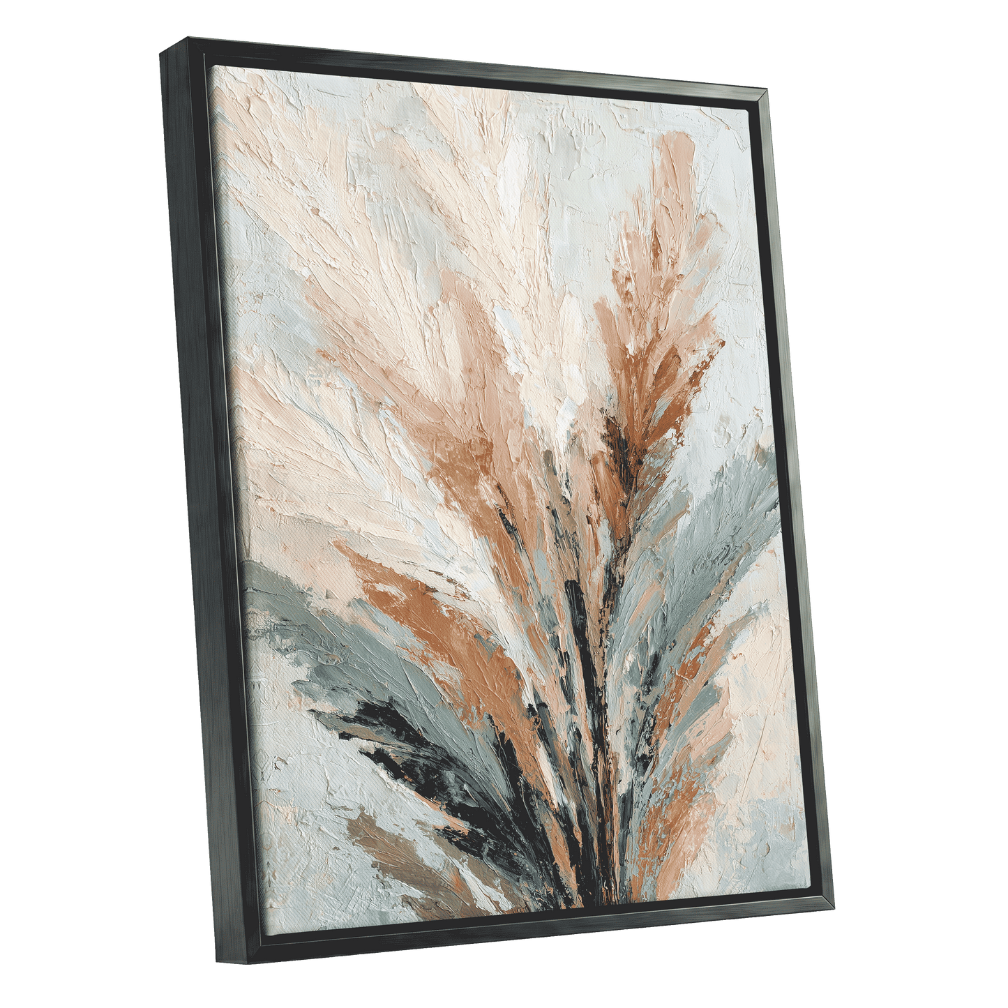 Blush Canopy – black framed canvas option