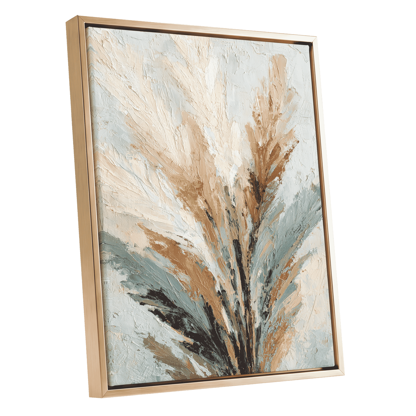 Blush Canopy – gold framed canvas option