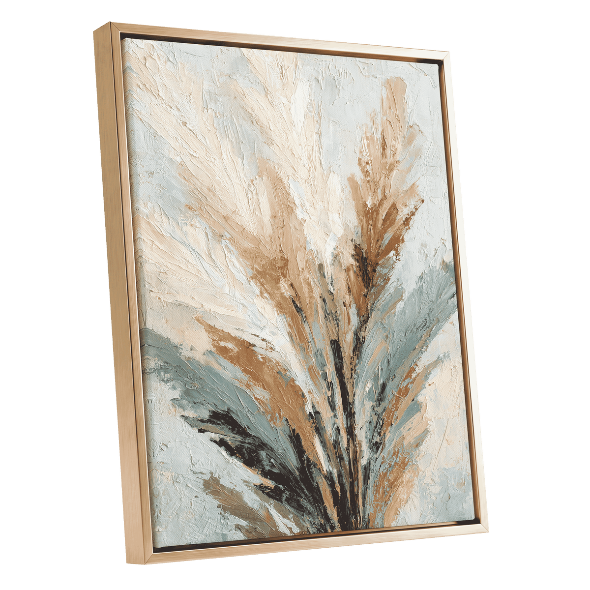 Blush Canopy – gold framed canvas option